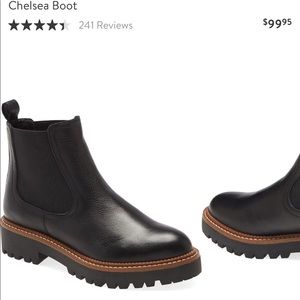 Caslon MillerWater Resistance Lug Chelsea Boots from Nordstrom